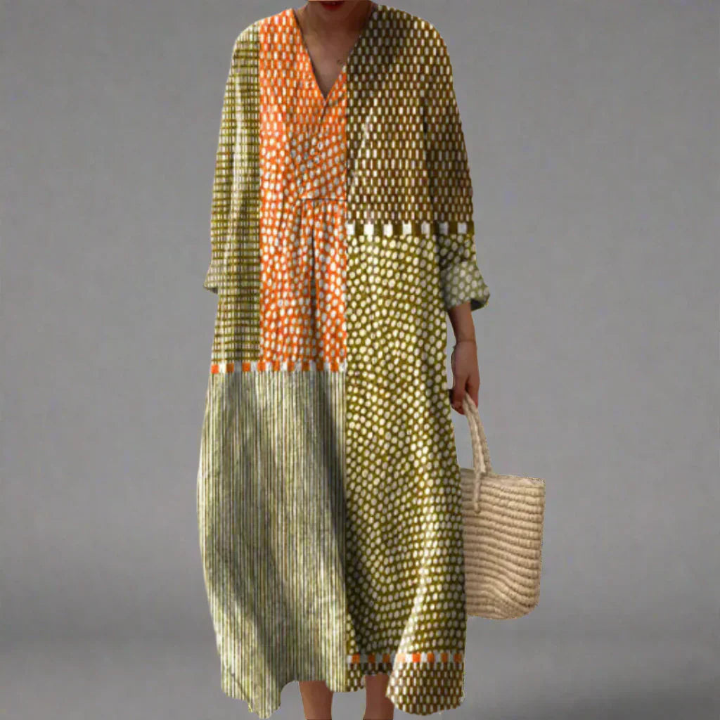 Tahlia Elegant Geometric Dress