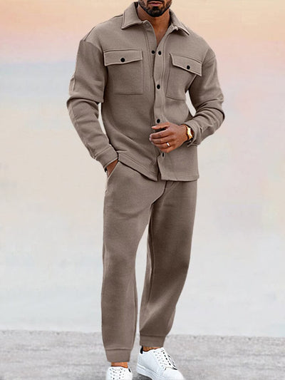 Oliver™ | Luxe Suede Two-Piece Set