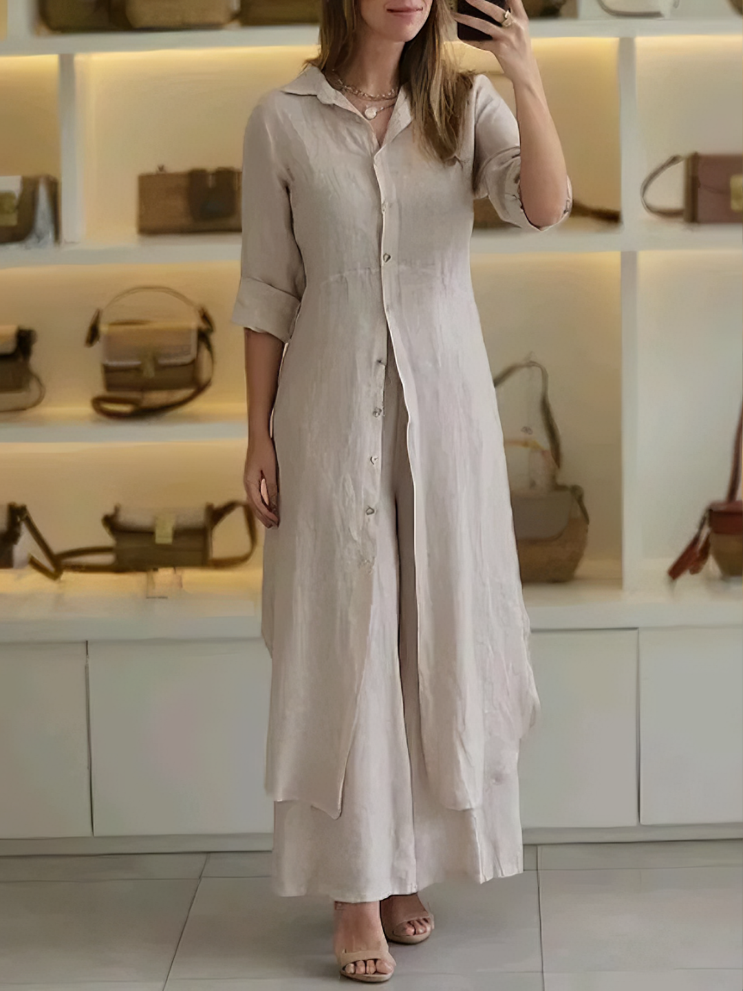 Emma™ | Svea Linen Two-Piece Set