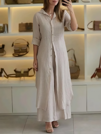 Emma™ | Svea Linen Two-Piece Set