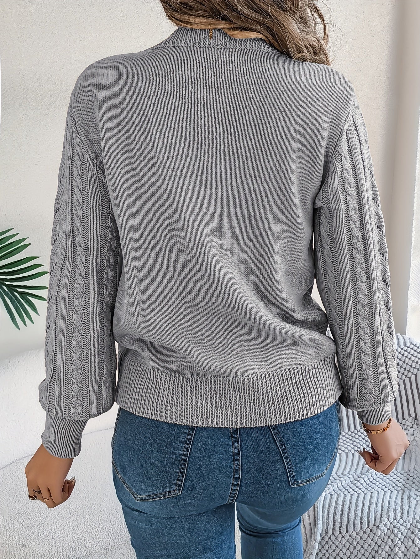 Sienna | No-Itch Cable Sweater