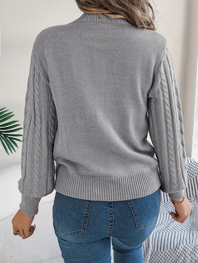 Sienna | No-Itch Cable Sweater