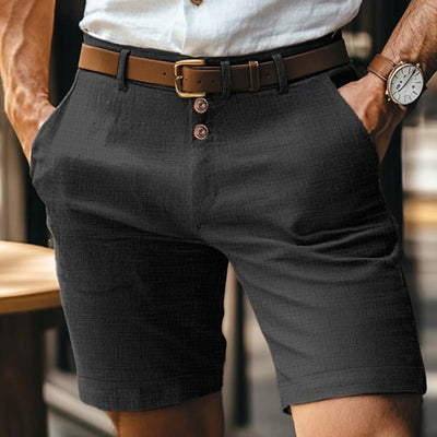Classic™ Taro – Linen Blend Summer Shorts