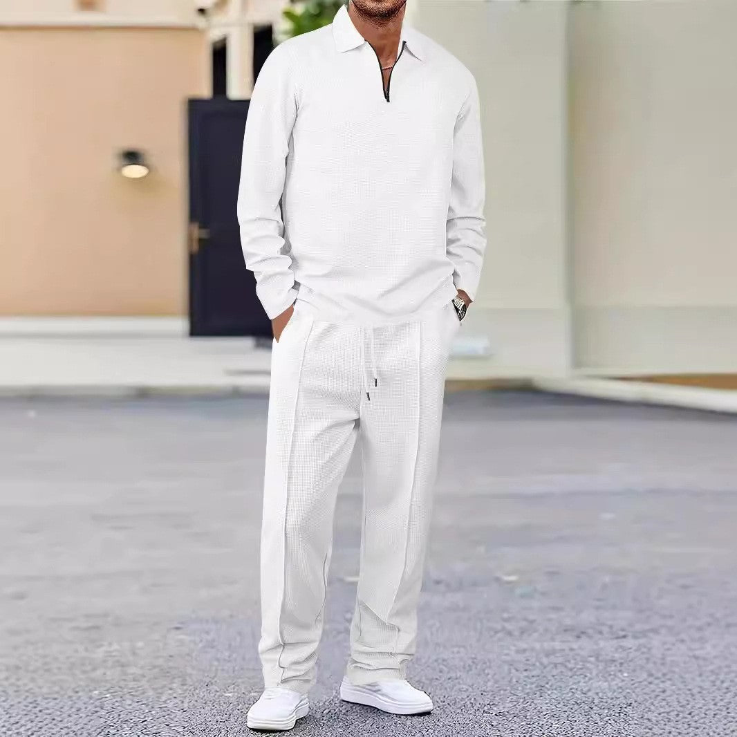 Levi™ |  Two-Piece with Zip & Lapel Detail