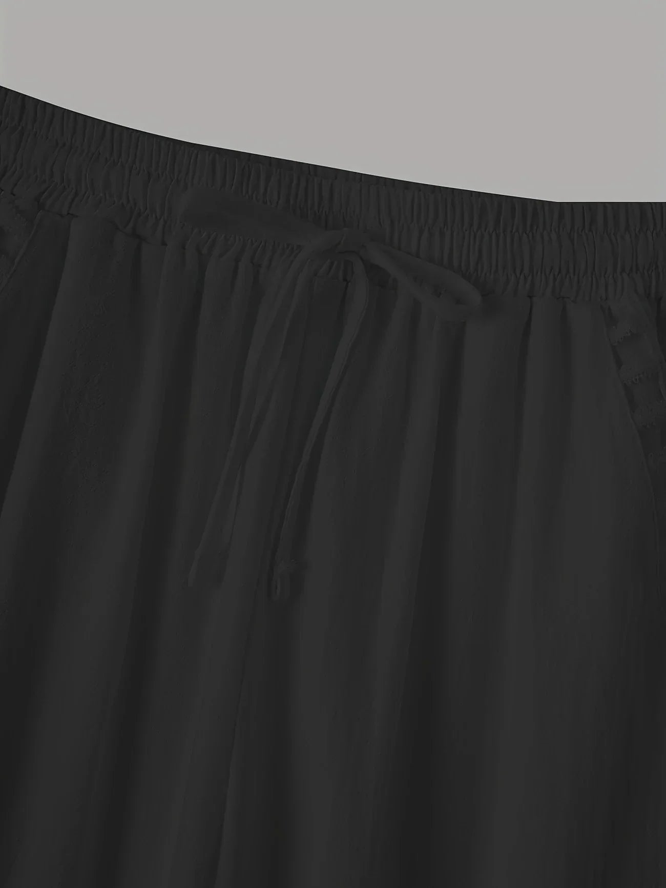 Tracey Contrast Trim Cropped Pants