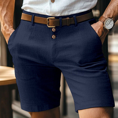Classic™ Taro – Linen Blend Summer Shorts