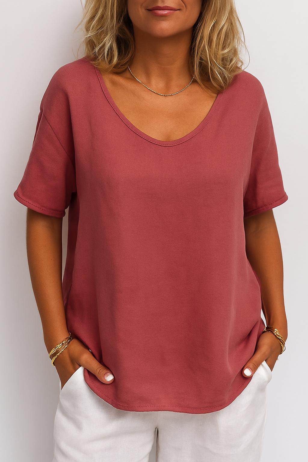 Erin Relaxed Fit Casual Summer Top