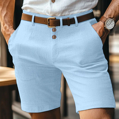 Classic™ Taro – Linen Blend Summer Shorts