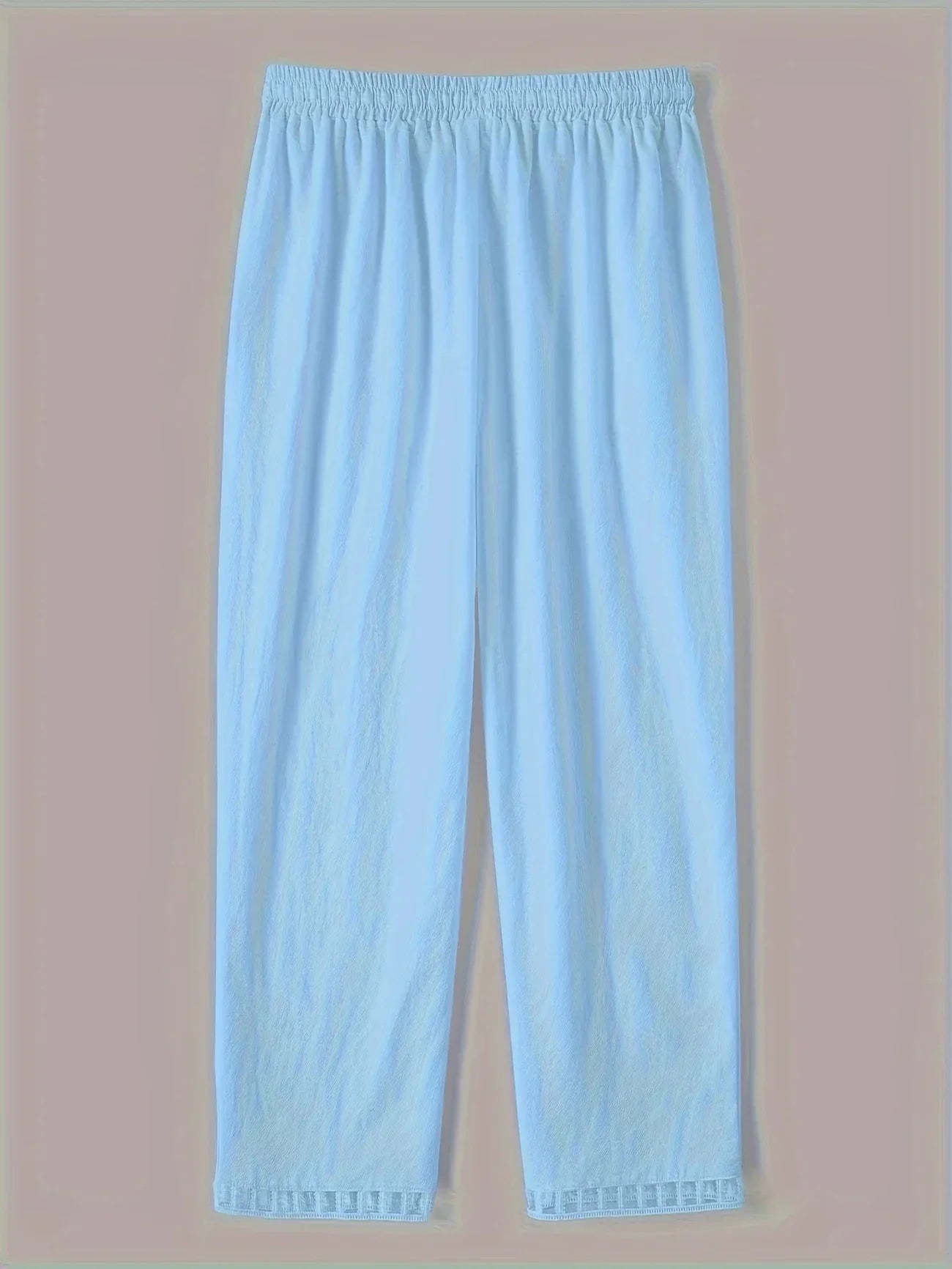 Tracey Contrast Trim Cropped Pants