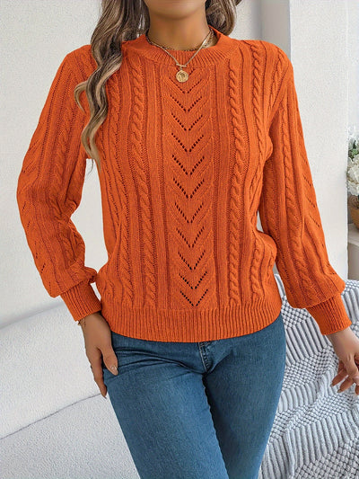 Sienna | No-Itch Cable Sweater