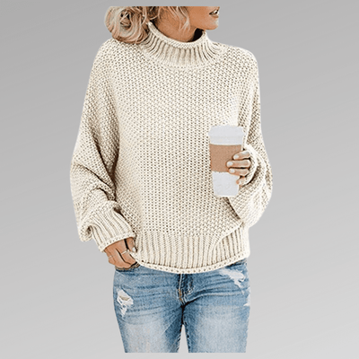 Freya | Relaxed Knit Pullover Sweater