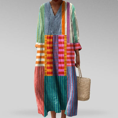 Tahlia Elegant Geometric Dress