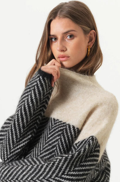 ADELIE premium knit turtleneck