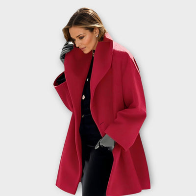 Emma Premium Windproof Wool Coat