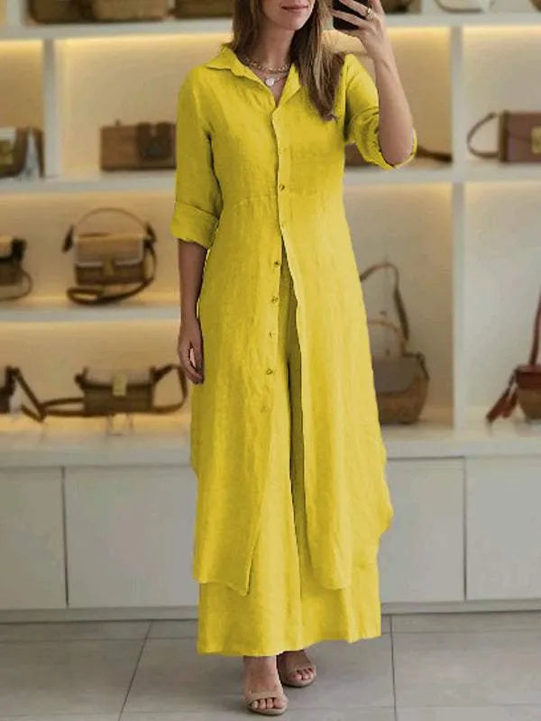 Emma™ | Svea Linen Two-Piece Set