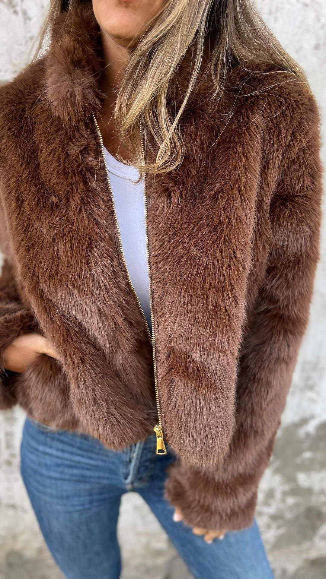 Mercy Faux Fur Jacket