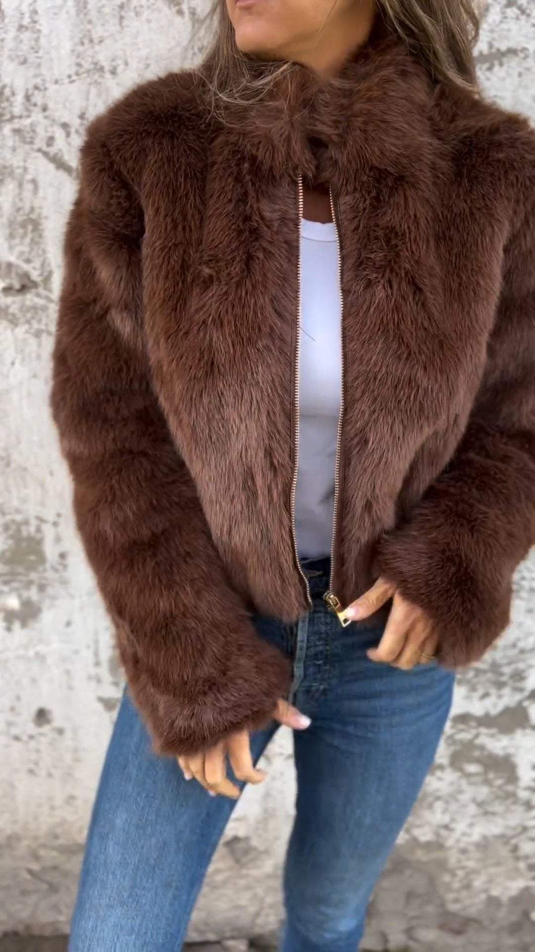 Mercy Faux Fur Jacket
