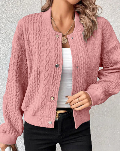 Lucille™  | Elegant Textured Cardigan