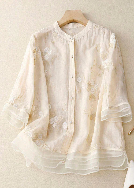 Madison Elegant Embroidered Blouse