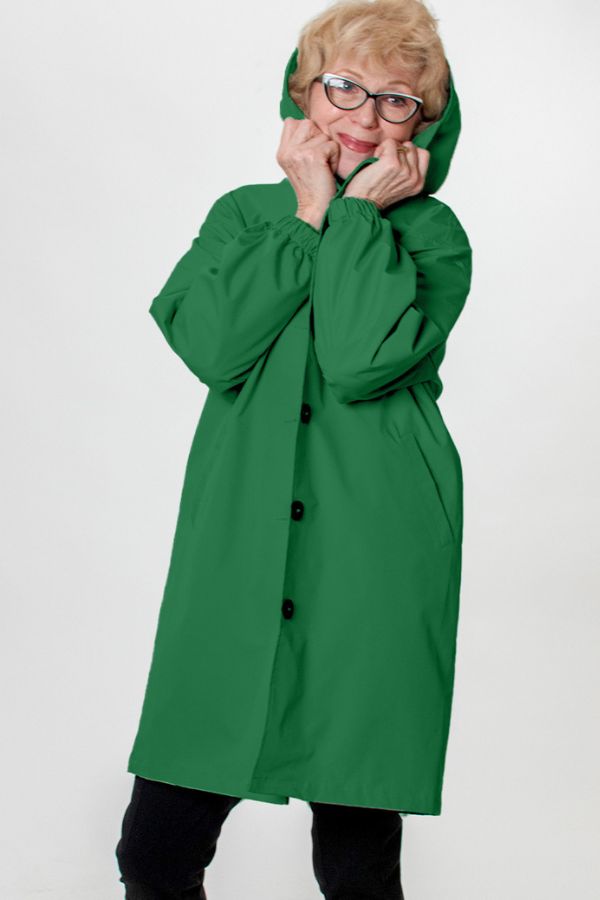 Leanne Water-Resistant Oversized Hooded Jacket