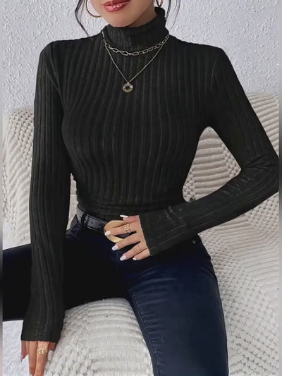 Elevé High-Neck Knit