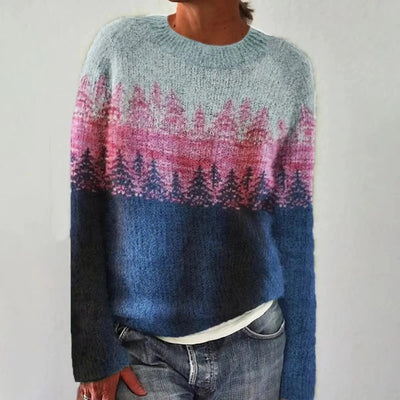 AMELIE RETRO KNITTED JUMPER