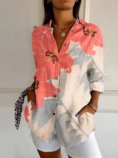 MAYA™ | FLORAL ELEGANCE BLOUSE