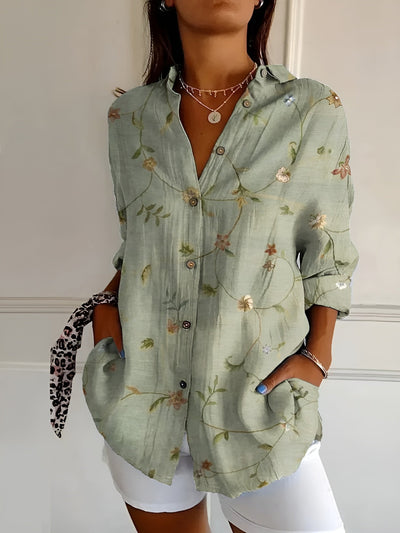 MAYA™ | FLORAL ELEGANCE BLOUSE