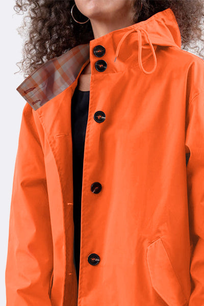 Leanne Water-Resistant Oversized Hooded Jacket
